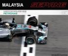 Lewis Hamilton şampiyon Grand Prix Malezya 2014